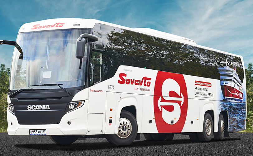 Автобусы Совавто из Санкт-Петербурга и Выборга в Хельсинки | Viking Line